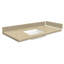 Newport 57.75'' Solid Surface Single Bathroom Vanity Top with Sink-779713280-779713282
