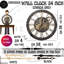 Solid Wood Wall Clock-606291623