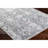 Vivir x Livabliss Lorelai Slate Blue Machine Washable Area Rug-81867030