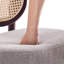 Fauteuils d'appoint en rotin et en bois massif, convenant aux salons et aux salles à manger
