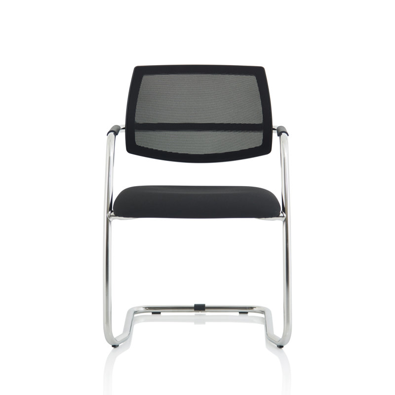 Beril Upholstered Armchair, Black