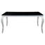 Belt Black And Mirrored Dining Table