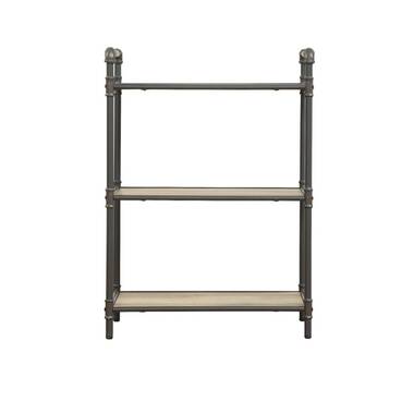 1pc Bathroom Storage Rack, Dust-proof Steel Pipe, Diy Easy Installation,  Multi-functional Shelf, Organizer