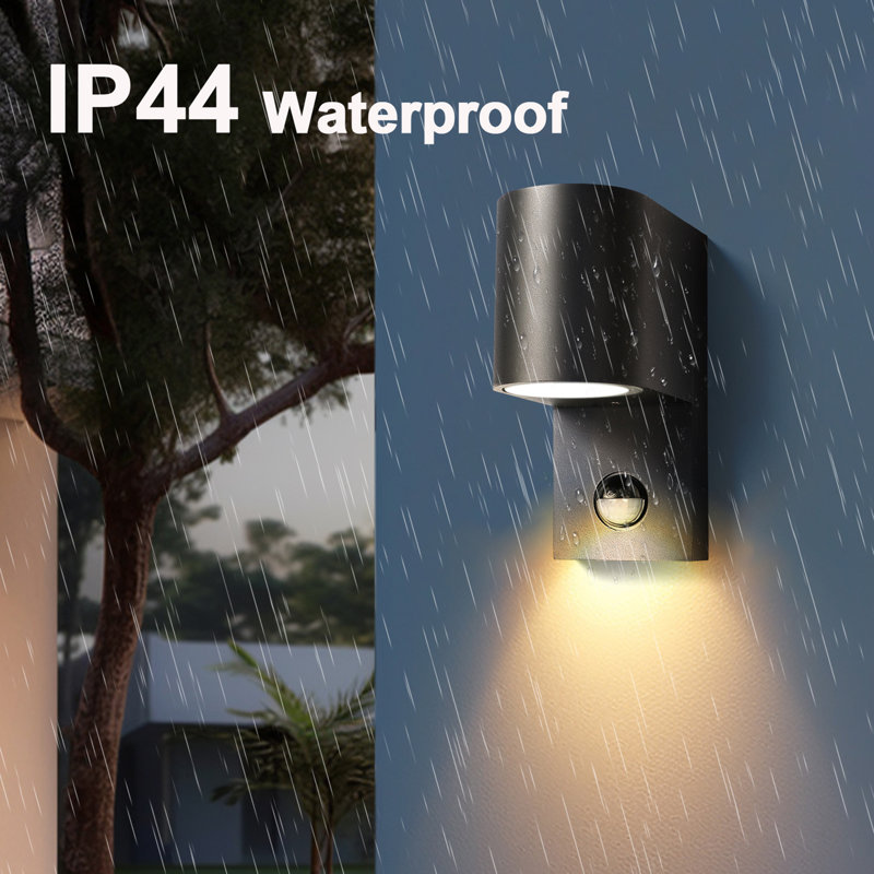 1 - Bulb 15 cm H Integrated LED Outdoor Wall Lantern