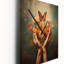 Horloges murales «Blossoming Butterfly Blessing Mudra IV»-1899627162