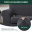 Stretch Box Cushion Sofa Slipcover with Cushion Cover-346707014