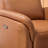 Martina Genuine Leather Swivel Gliding Power Recliner-112574271
