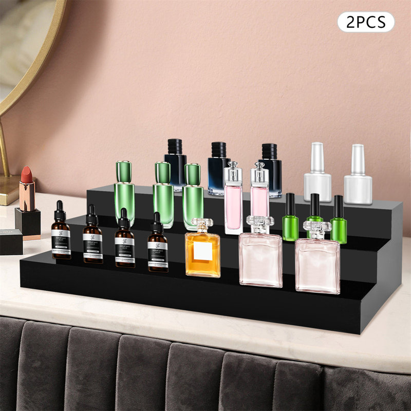 5.9'' H x 24'' W Acrylic Display Case, Black