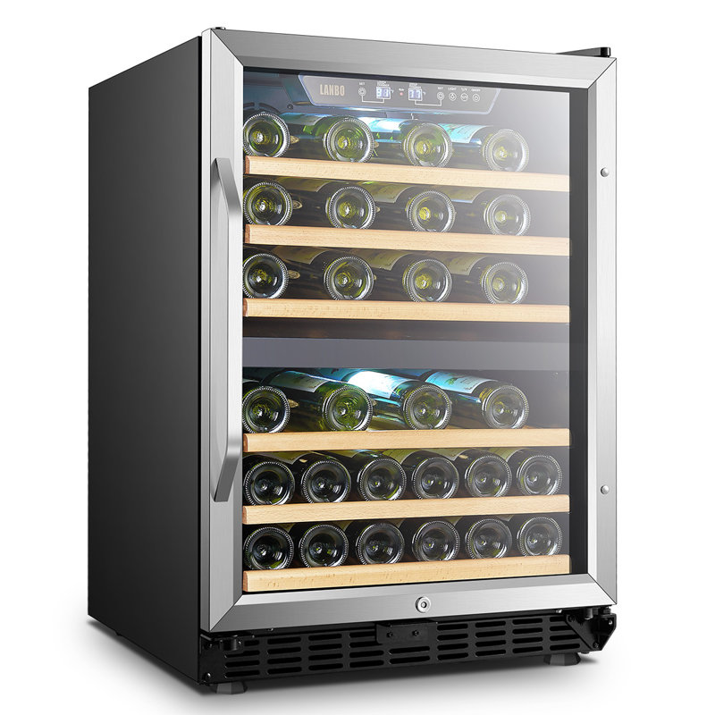 24"  44 Bottle Dual Zone Freestanding/Built-In Wine Refrigerator
