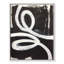 White Swirly Swirls 1 Piece Floater Frame Wall Art on Canvas-2018208823-2018208820