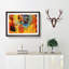 Abstract Art Painting Vol.474 by S.Johnson - Picture Frame Painting Print on MDF-55615120-55615116