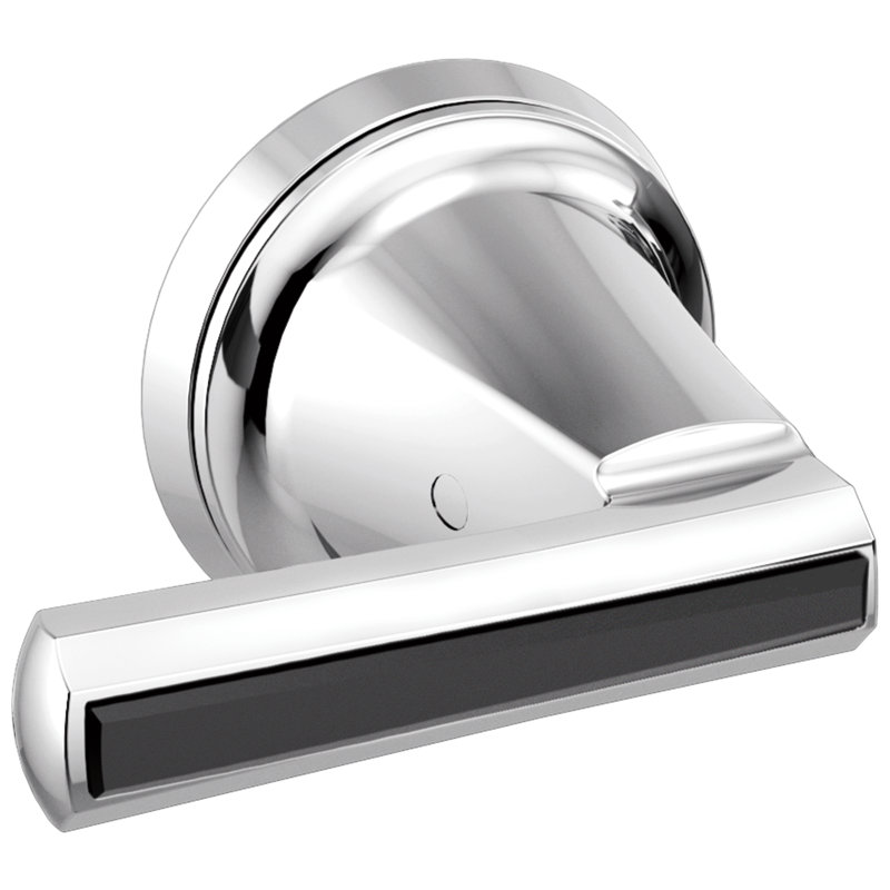 Levoir® Two-Handle Wall Mount Tub Filler - Less Handles, Luxe Steel, Lever