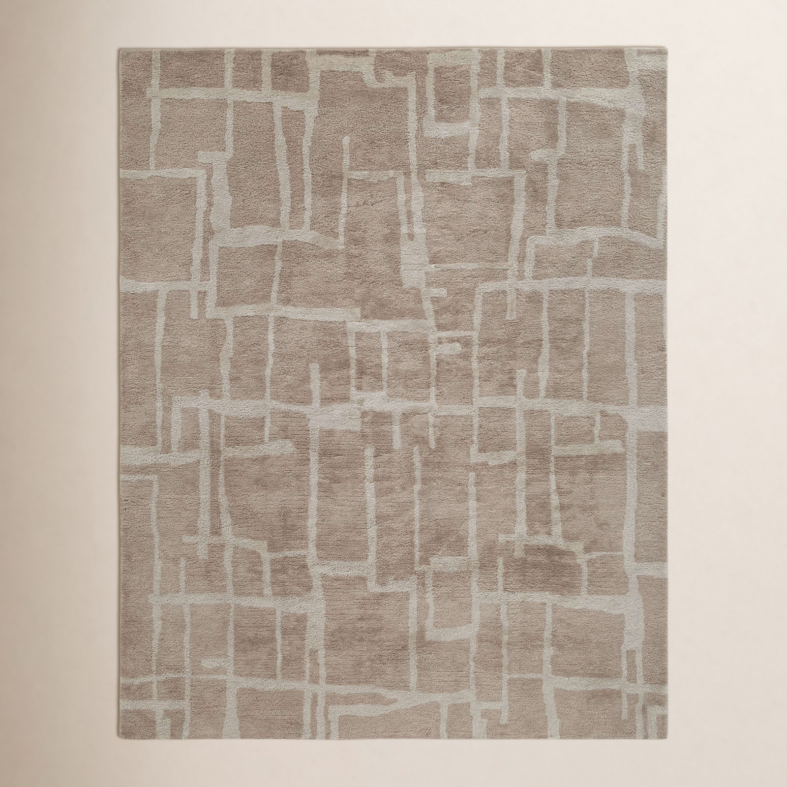 Merritt Hand-Tufted Geometric Wool Rug, Rectangle 8'9" x 11'9"