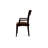 Ingrid 19.25'' H Upholstered Cherry Armchair-22354366-59696585