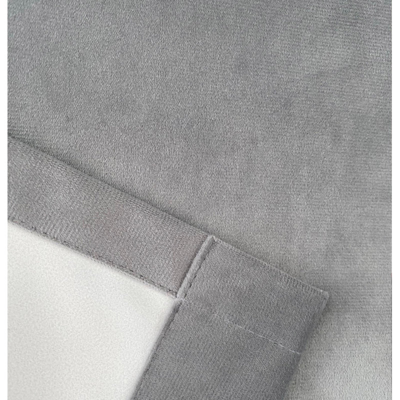 Ahnylah Blackout Curtain Pair, Grey, 168cm Width x 183cm Drop