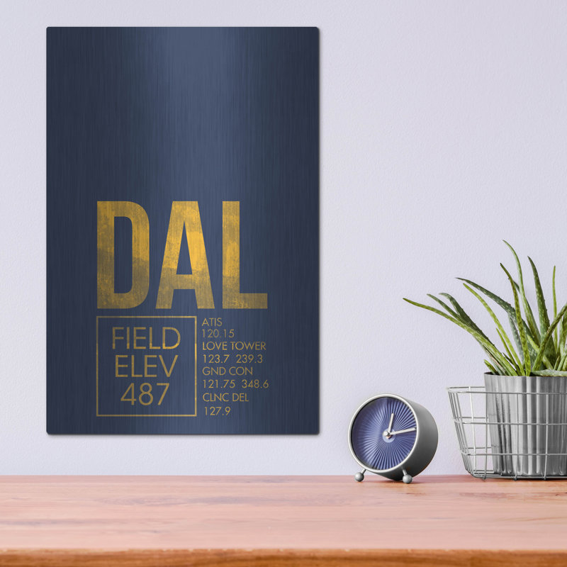 " DAL ATC " by O8 Left, 16" H x 12" W