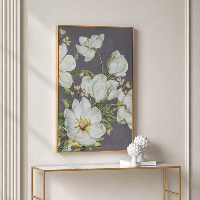 Elegant Botanical Wall Art Prints, Timeless Floral Design for Home and Office Decor, Lush and Sophisticated