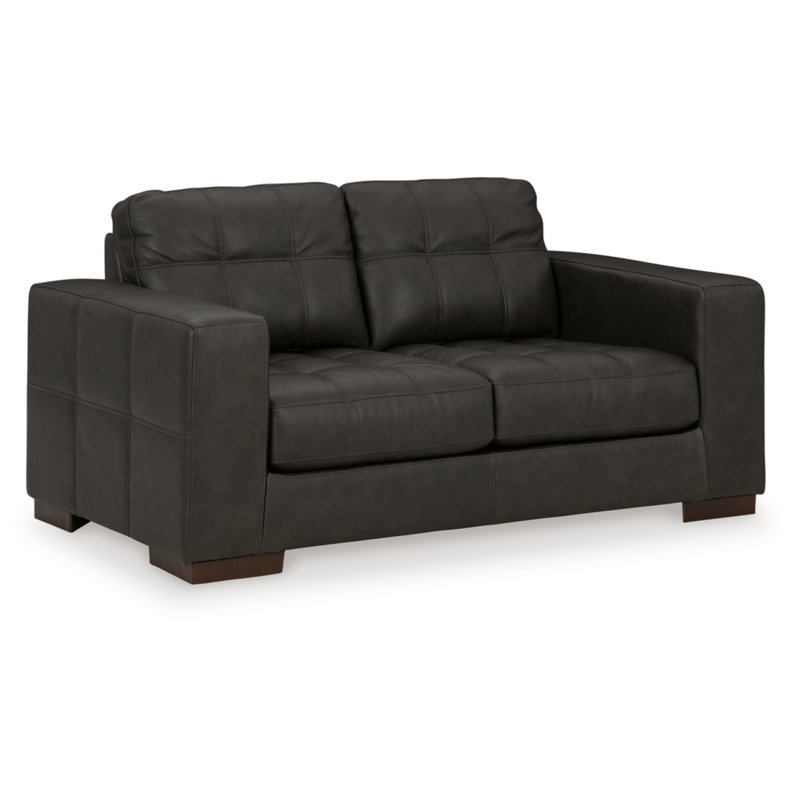 Causeuse en cuir 70 po