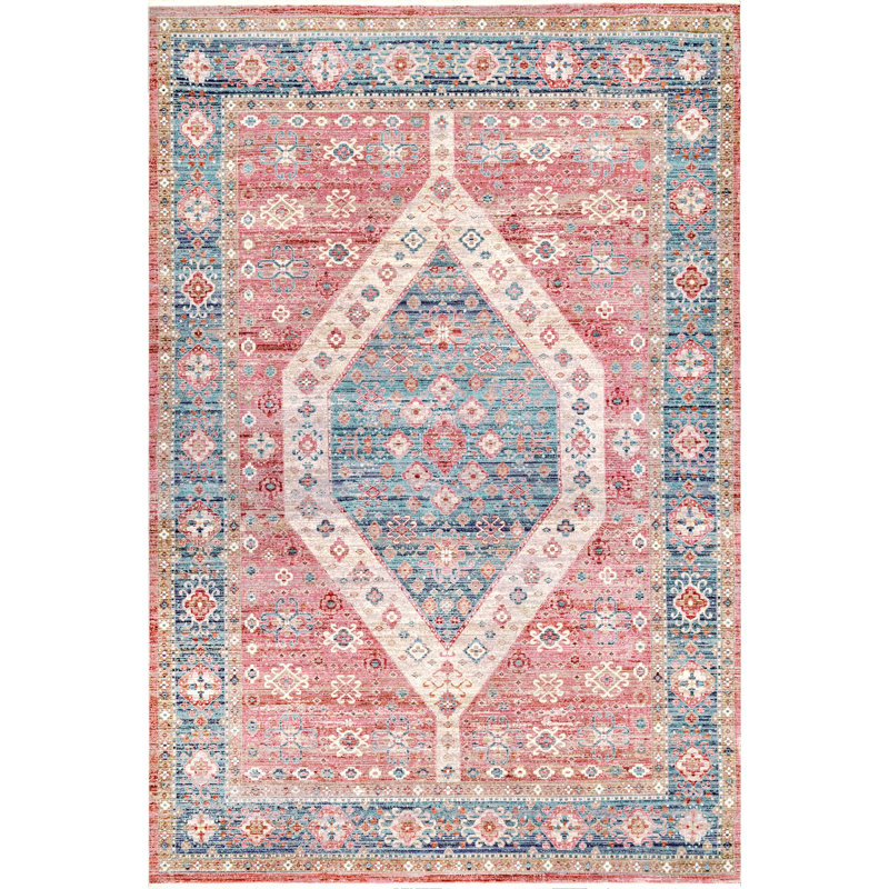 Deangelo Oriental Indoor Rug, Rectangle 4' x 6'