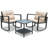 Ehrenberg 2 - Person Patio Conversation Set with Cushions-777674523