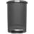 Simplehuman 50 Liter / 13 Gallon Semi-Round Kitchen Step Trash Can with Secure Slide Lock, Plastic-11266104