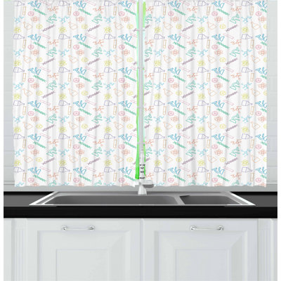 Tailored Kitchen Curtain