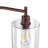 Rogan Modern Standing Tall Industrial Arched/Arc Floor Lamp with Glass Shade and 2 Bulbs Included-80794329
