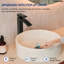 Robinet de salle de bain à un trou, robinet de salle de bain à poignée simple avec drain-124514012