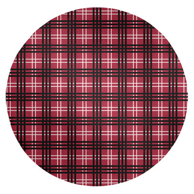 Plaid Indoor Rug
