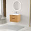 Ensemble de meuble-lavabo mural 24 po avec lavabo en céramique et meuble-lavabo mural avec tiroirs 24 po