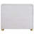 Metallic And Champagne 3-Drawer Console Cabinet
