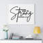 She Is Strong Proverbs 31:25 1 Piece Wrapped Canvas Wall Art-1331854550