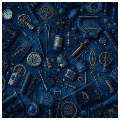 Steampunk Mechanical Objects Comforter