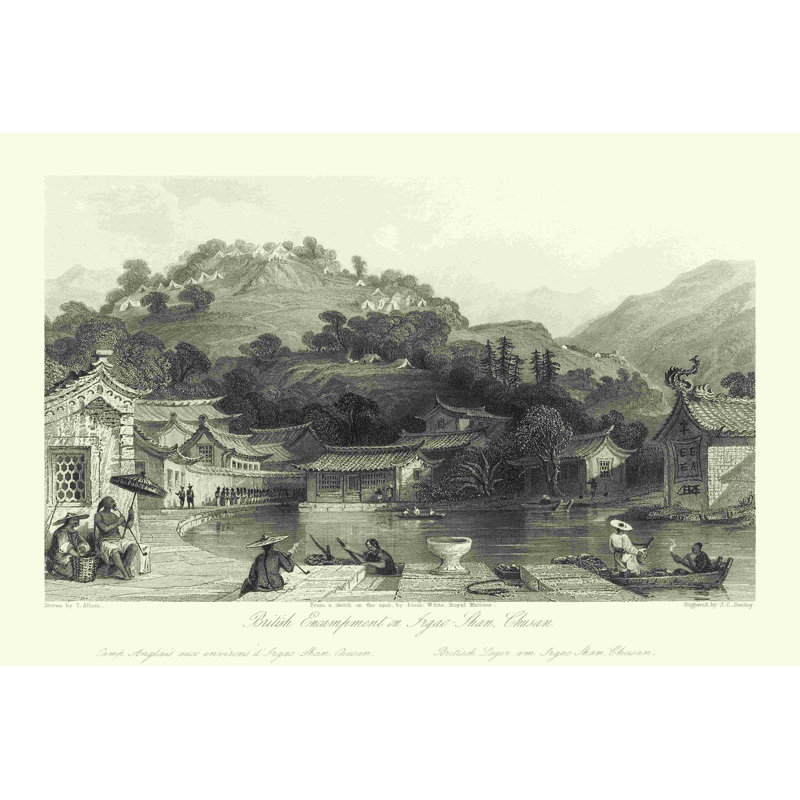 Scènes de Chine VI 2855281, H 8 po x l 12 po