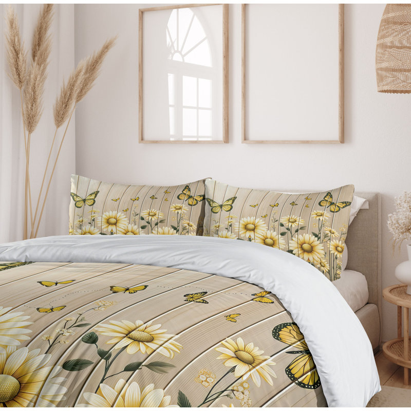 Rustic Duvet Cover, Queen Duvet Cover + 2 Standard Shams