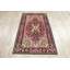 Tapis traditionnel rouge à motif géométrique 3x5