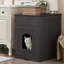 Table d'appoint multi-fonctionnelle pour litière pour chat