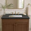 Comptoir en quartz gris 31 po avec lavabo rectangulaire