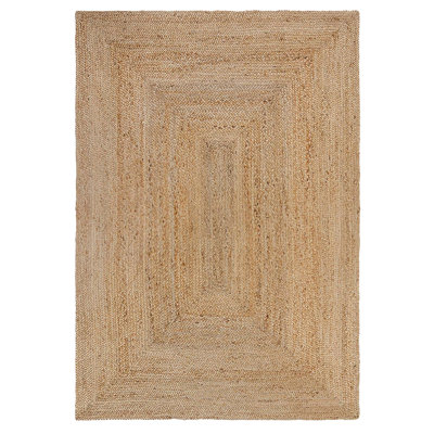 Rectangle Charmine Handmade Handwoven Jute Area Rug in Brown -  East Urban Home, D6E2E58A11AB424E8E7E0B88F9224262