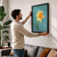 Daffodil in Bloom Botanical - Framed Print-712131491-712131516