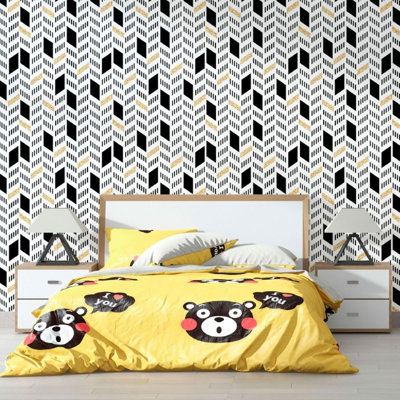 Rouleau de papier peint Chevron