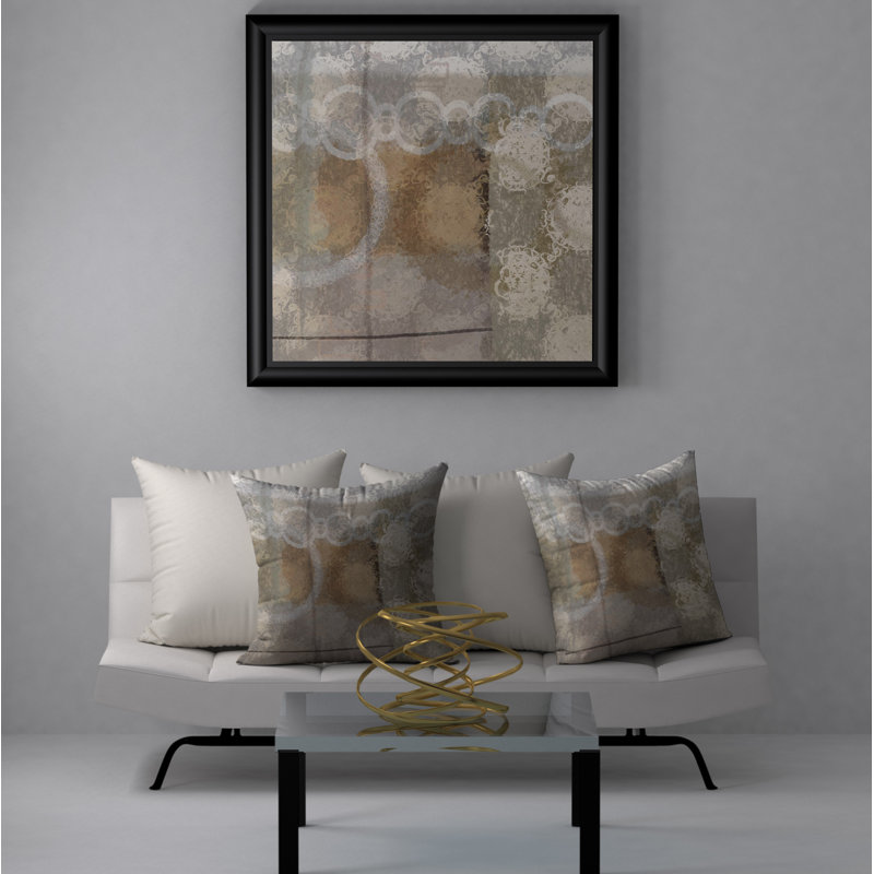  Housse de coussin carré et insert, 18 po x 18 po