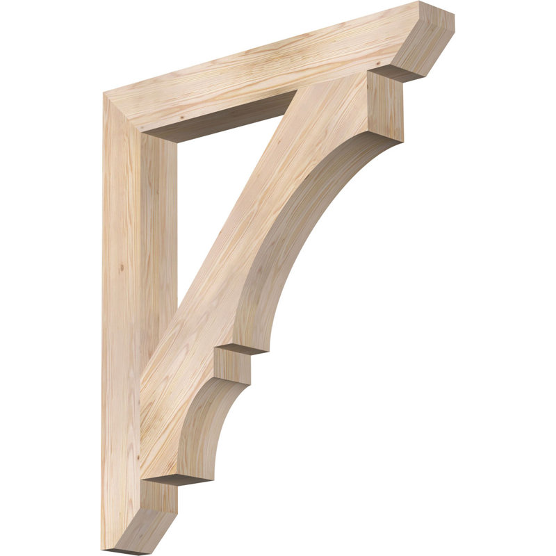 H 5,5 po x P 5,5 po, Sapin de Douglas lisse, L 5 1/2 po x P 42 po x H 48 po