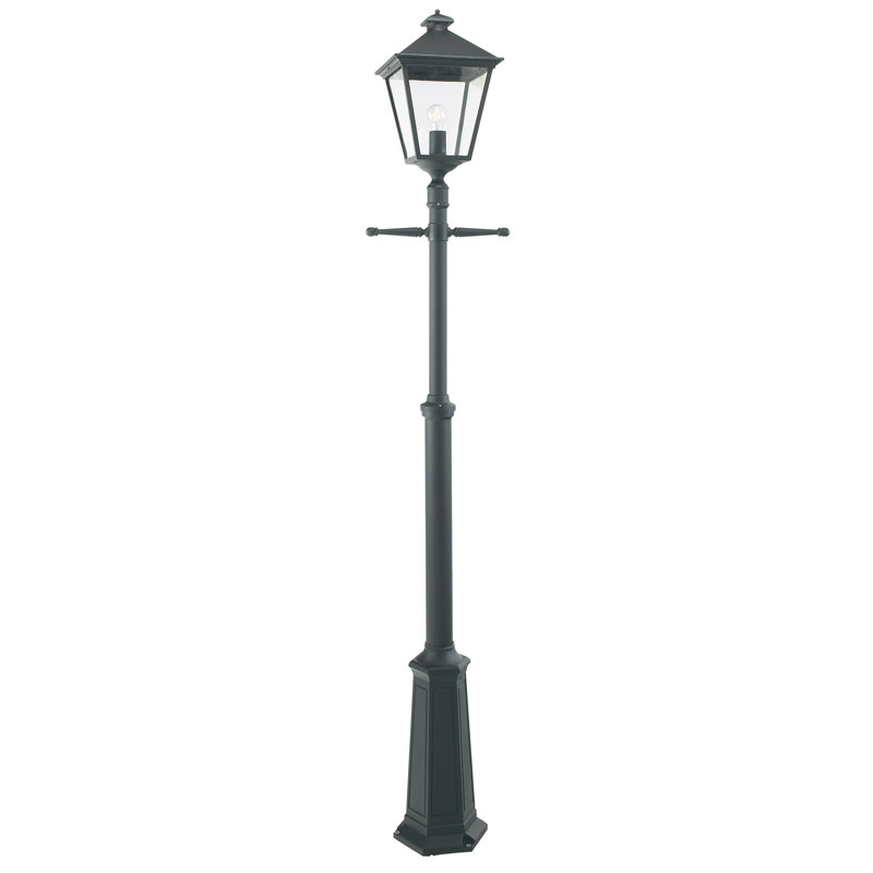 Turquoise Lamp Post (Full), Black
