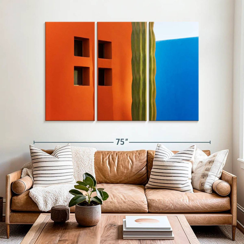Harnek Corner Cactus, 42" H x 65" W