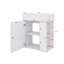 Meuble-lavabo suspendu 21,6 po avec lavabo, pièce murale compacte avec lavabo en céramique-1909944116