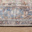 Tapis médaillon vintage en polyester tissé à la machine Bungalow Rose-892629761