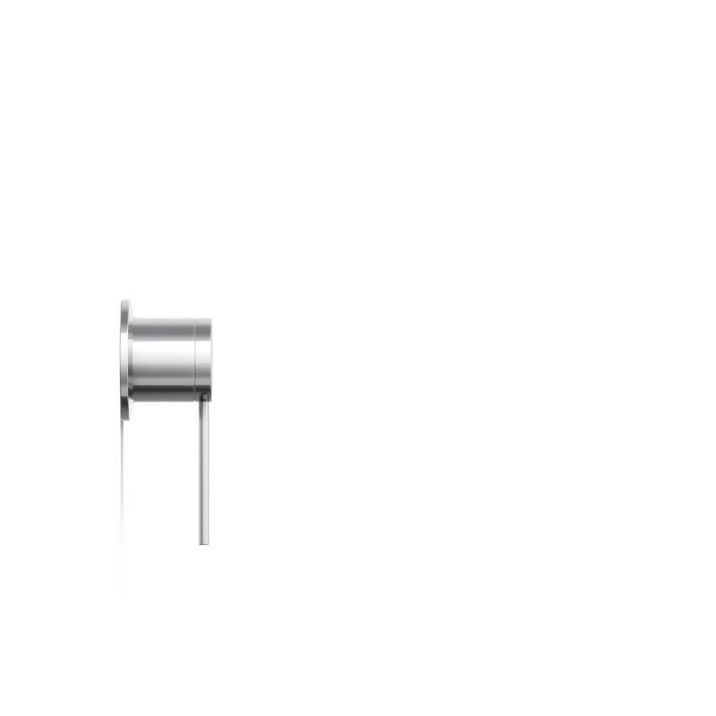 Components Wall-Mount Bathroom Sink Faucet Handle, Polished Chrome