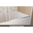 60 - Inch Tall Single Sliding Shower Door 56 Inches Across, 6mm Transparent Tempered Glass, Splintering Film, Stainless Steel Track And Handle In Brushed Nickel, Suitable For Bathroom Scenes, Smooth