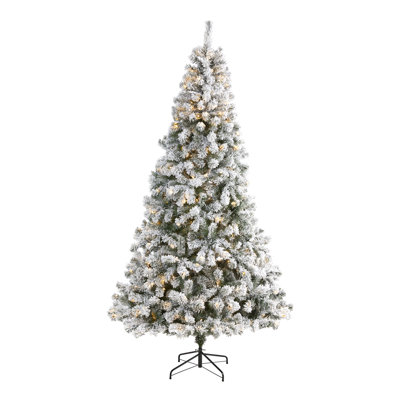 Lighted Artificial Fir Christmas Tree